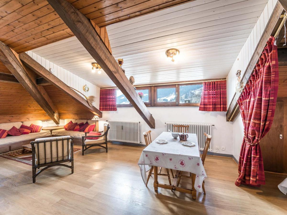 Studio Charmant Au Coeur De Megeve - Ideal Pour 3 Personnes - Television - Animaux Bienvenus - Fr-1-453-103 Exteriör bild